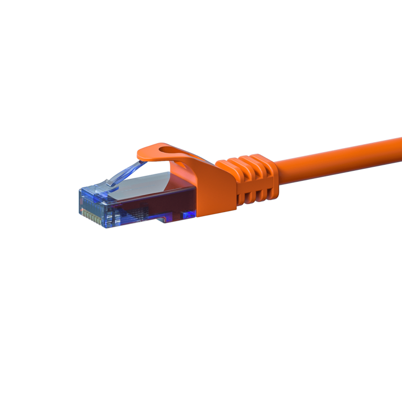 Cavo patch UTP CAT6a da 3 m, arancione - 100% rame