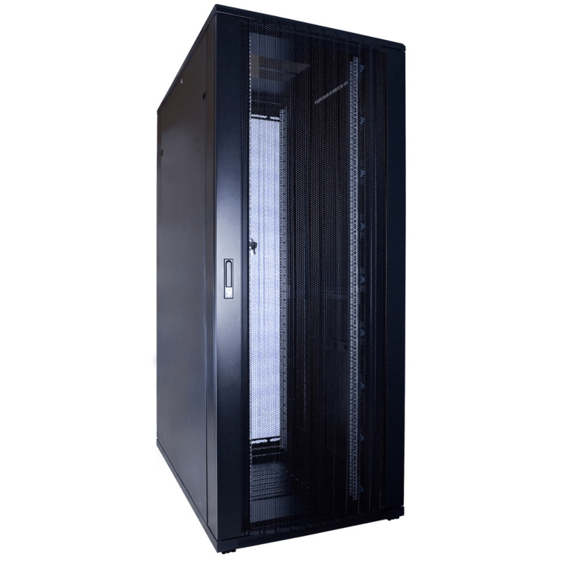 Armadio server 42U con sportello perforato 800x1200x2000mm (LxPxA)