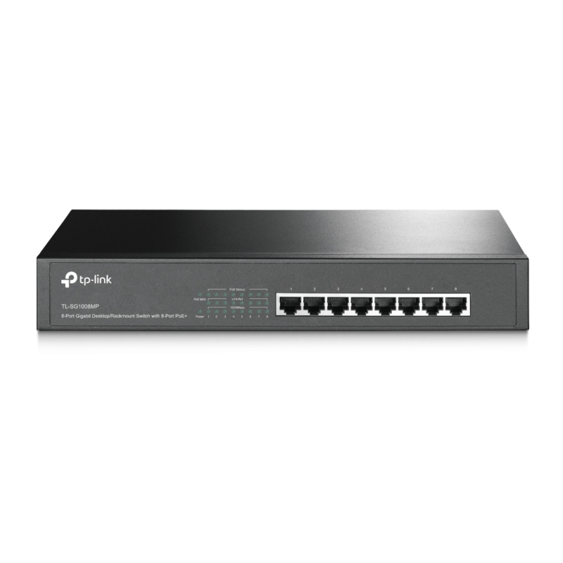 Switch PoE non gestito TP-Link SG1008MP a 8 porte