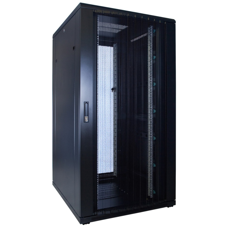 Armadio server 32U con sportello perforato 800x1200x1600mm (LxPxA)