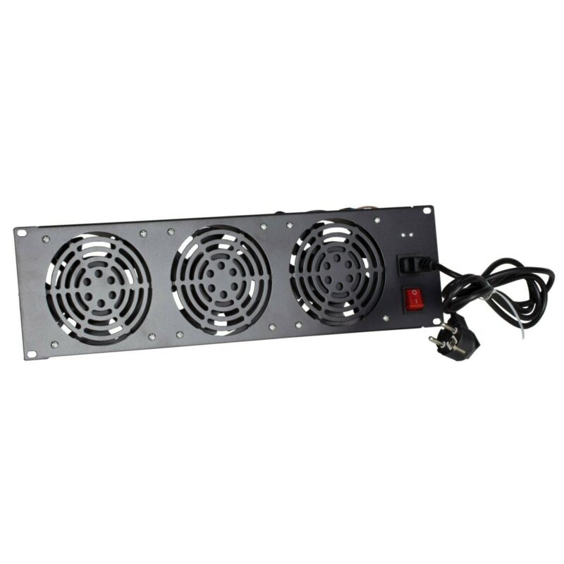 Kit di 3 ventole adatte al posizionamento tra i montanti - 3U