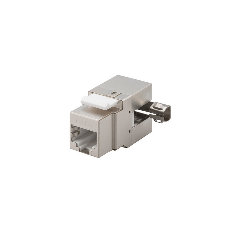 Connettore Keystone CAT6 STP - Angolato senza attrezzi