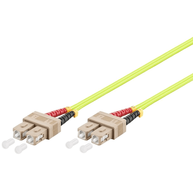 Cavo in fibra ottica SC-SC OM5 (ottimizzato per laser) 15 m