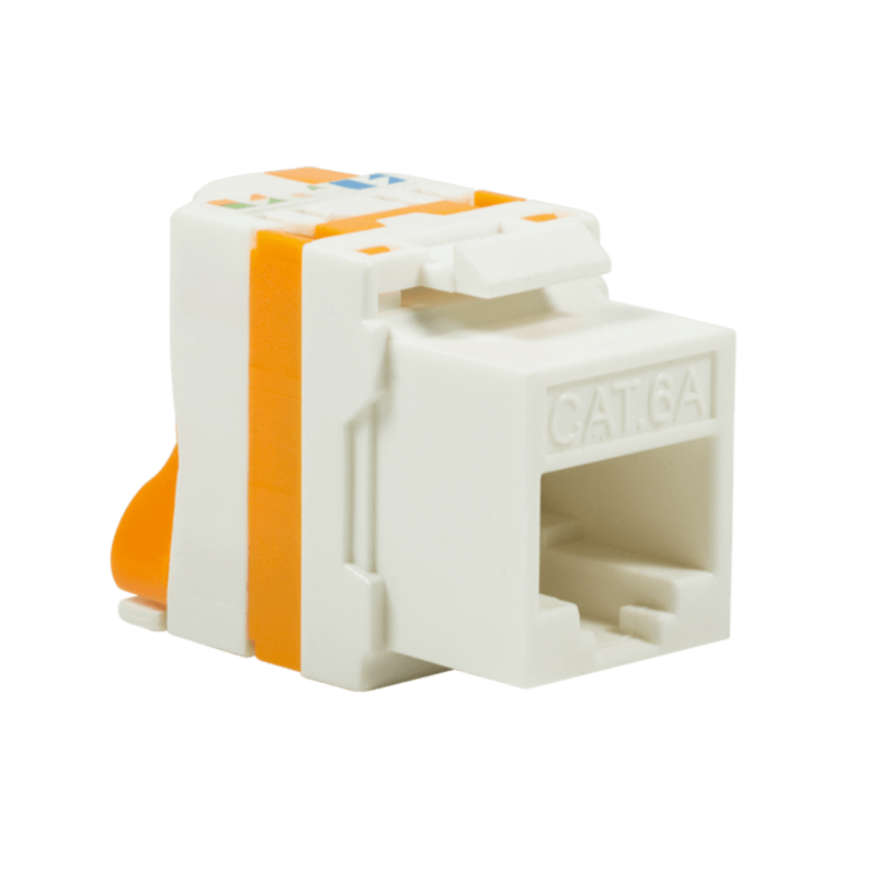 Connettore Keystone CAT6a UTP - Avvitamento senza attrezzi