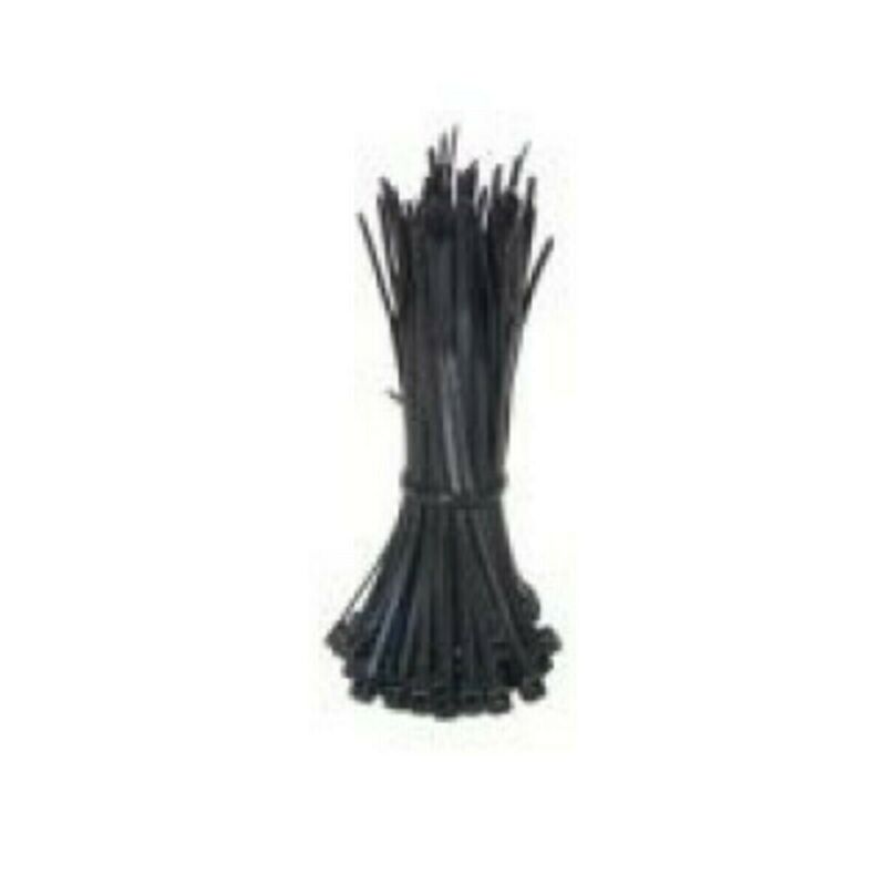 Fascette per cavi nere da 280 mm - 100 pezzi