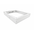 Base per armadi server da 19 pollici, dimensioni 800x800x150 mm (LxPxA) - Bianco