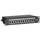 Pannello patch FTP CAT6 da 10 pollici - 12 porte