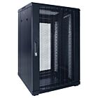 Armadio server 18U con sportello perforato 600x600x1000mm (LxPxA)