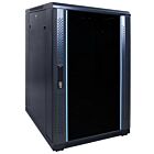 Armadio server 18U con porta in vetro 600x800x1000mm (LxPxA)