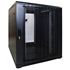 Armadio server 18U con sportello perforato 800x1000x1000mm (LxPxA)