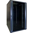 Armadio server 27U con porta in vetro 800x1000x1400mm (LxPxA)