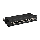 Pannello patch CAT6a STP da 10 pollici - 12 porte