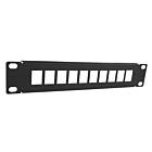 Pannello patch UTP da 10 pollici per Keystone - 10 porte