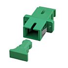 Accoppiamento monomodale SC-SC simplex verde