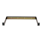Guida DIN 1U per rack da 19 pollici