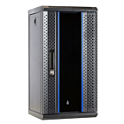 Armadio server da 10 pollici 12U con anta in vetro 312x310x618 mm (LxPxA)