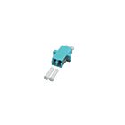 Accoppiamento multimodale duplex LC-LC turchese