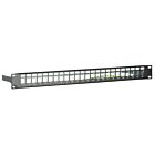 Patch panel STP per Keystone - 24 porte