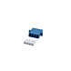 Accoppiamento monomodale 4 vie LC-LC quad blu
