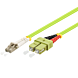 Cavo in fibra ottica LC-SC OM5 (ottimizzato per laser) 0,50 m