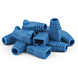 Cappucci protettivi RJ45 DANICOM blu - 10 pezzi