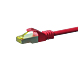 Cavo patch Cat7 S/FTP (PIMF) da 2 m, rosso