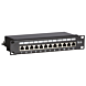 Pannello patch FTP CAT6 da 10 pollici - 12 porte