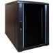 Armadio server mini 15U con porta in vetro 600x1000x860mm (LxPxA)