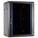 Armadio a muro 15U con anta in vetro 600x450x770mm (LxPxA)