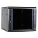 Armadio a muro 9U con anta in vetro 600x600x500mm (LxPxA)