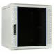 Armadio a muro bianco 12U con anta in vetro 600x600x635 mm (LxPxA)
