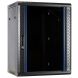 Armadio a muro 15U con anta in vetro 600x600x770mm (LxPxA)