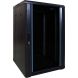 Armadio server 18U con porta in vetro 600x600x1000mm (LxPxA)