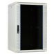 Armadio a muro bianco da 18U con anta in vetro, dimensioni 600x600x900 mm (LxPxA).