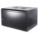 Armadio a muro 6U con anta in metallo, dimensioni 600x450x368 mm (LxPxA).