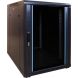 Armadio server mini 15U con anta in vetro 600x600x860 mm (LxPxA)