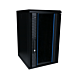 Armadio server da 10 pollici 12U con anta in vetro 370x450x618 mm (LxPxA)