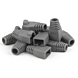 Trave portacavi DANICOM RJ45 Grigio - 10 pezzi