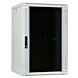Armadio a muro bianco da 22U con anta in vetro, dimensioni 600x600x1100 mm (LxPxA).