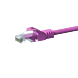 Cavo patch UTP CAT5e da 1,50 m rosa - 100% rame