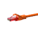 Cavo patch UTP CAT6 da 7,5 m, arancione - 100% rame
