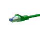 Cavo patch CAT6a S/FTP (PIMF) da 1 m, verde.