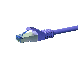 Cavo patch CAT6a S/FTP (PIMF) da 20 m, colore viola.