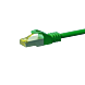 Cavo patch Cat7 S/FTP (PIMF) da 7,50 m, verde.