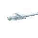 Cavo patch CAT5e UTP 0,25 m bianco - CCA