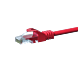 Cavo patch CAT5e UTP 7,50 m rosso - CCA