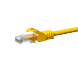 Cavo patch CAT5e UTP 3m giallo - CCA