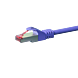 Cavo patch CAT6 S/FTP (PIMF) da 0,50 m, colore viola. 