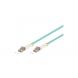 Cavo in fibra ottica LC-LC OM3 25 m