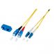 Cavo in fibra ottica duplex OS2 LC-SC da 7,50 m